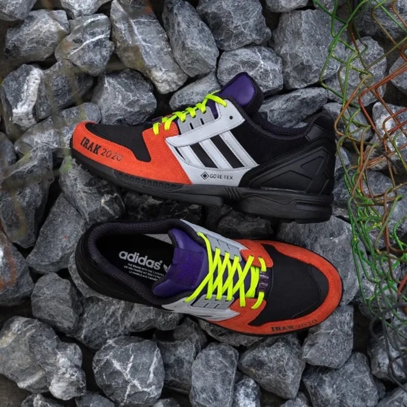 Irak x adidas ZX 8000 GTX Black | FX0372 | Grailify